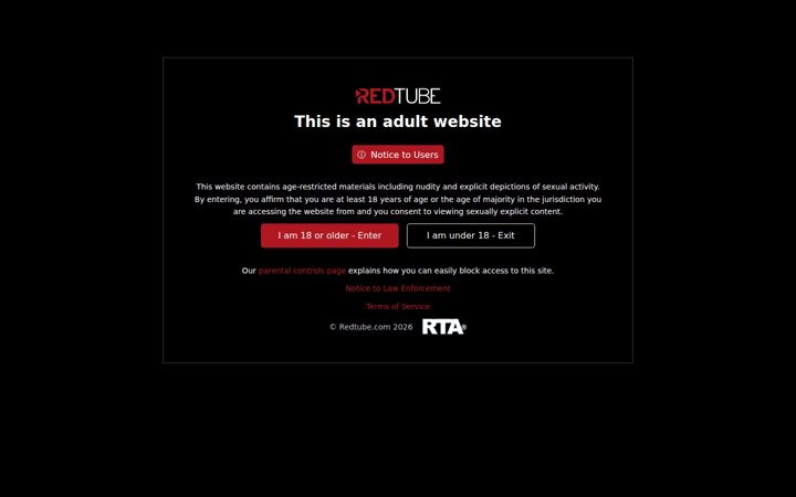 Screenshot of redtube.net