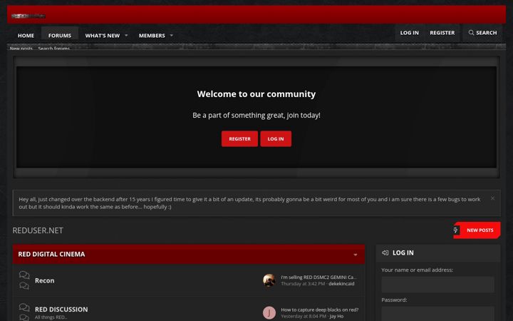 Posnetek zaslona reduser.net