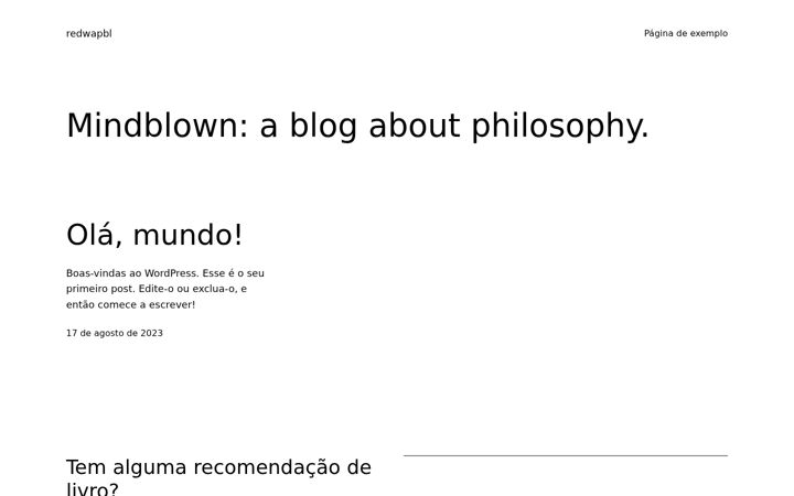 Screenshot of redwap.blog