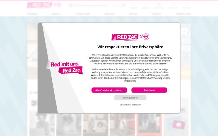 Zrzut ekranu redzac.at