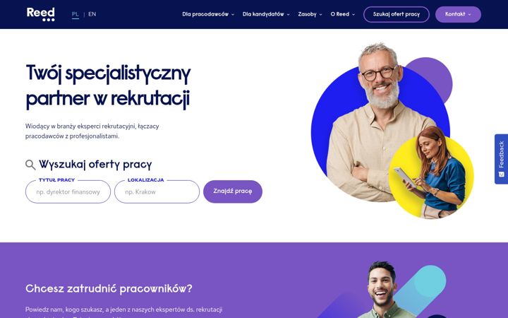 Screenshot von reedglobal.pl