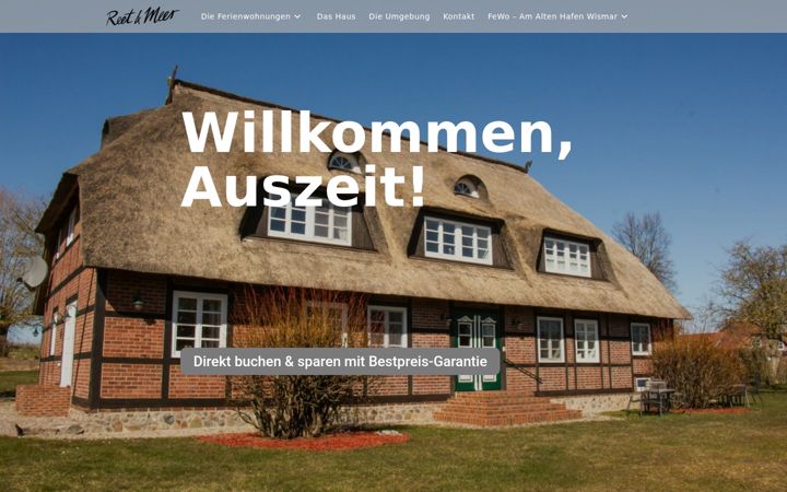 Screenshot of reet-und-meer.com