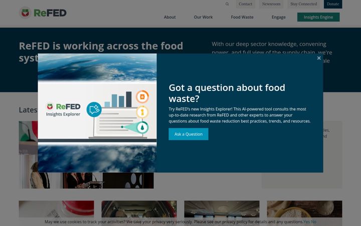 Screenshot of refed.org