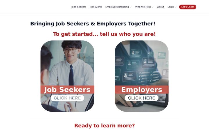 Screenshot of refer.io