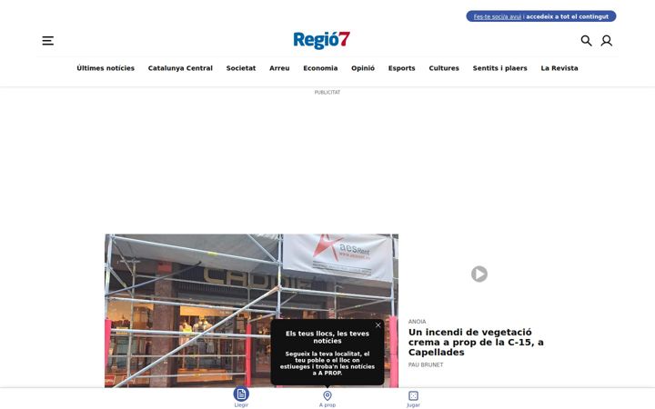 Screenshot of regio7.cat