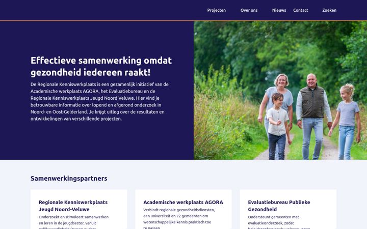 Skærmbillede af regionalekenniswerkplaats.nl