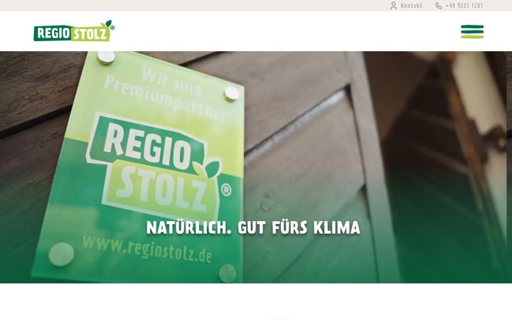 Skærmbillede af regiostolz.de