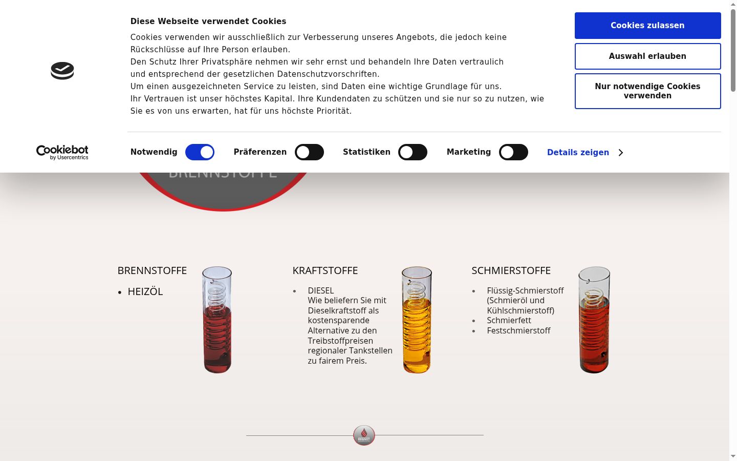 Screenshot tal-banner tal-kunsens muri qabel kwalunkwe interazzjoni