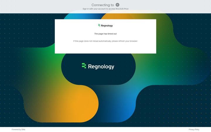 Screenshot of regnology.cloud