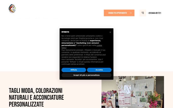 Screenshot of regolagigliolaparrucchiera.it