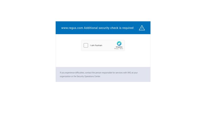 Screenshot stránky regus.com