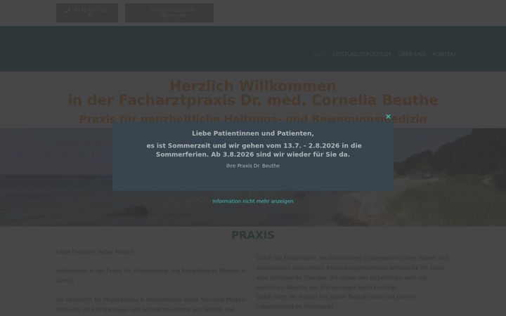 Screenshot of rehapraxis-leipzig.de