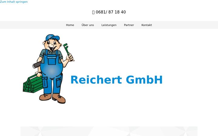 Екранна снимка на reichert-shk.de