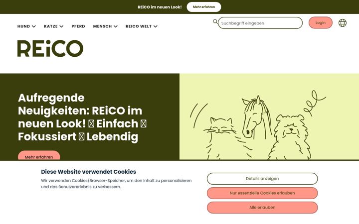 Snimka zaslona za reico-vital.com