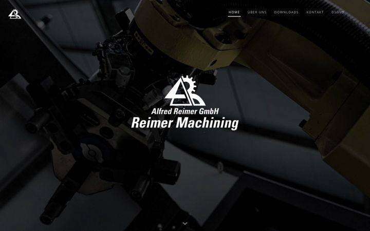 Screenshot of reimer-cnc.de