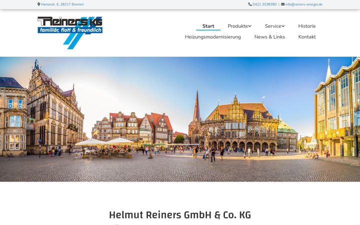 Screenshot of reiners-energie.de