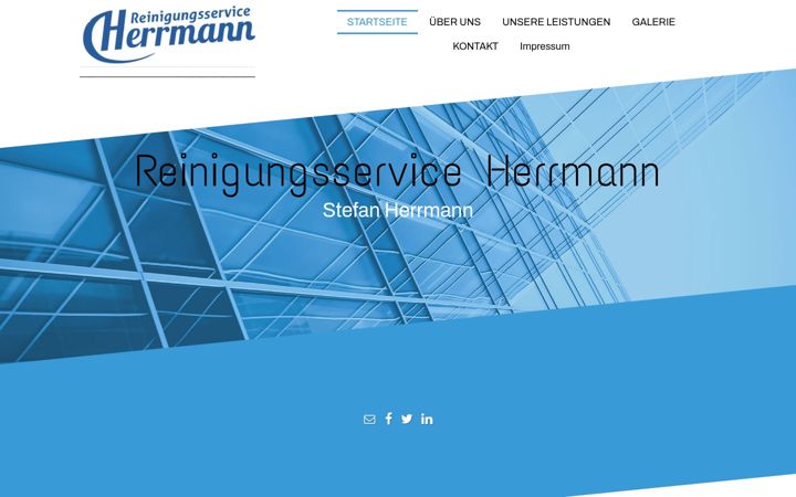 Posnetek zaslona reinigungsservice-herrmann.de