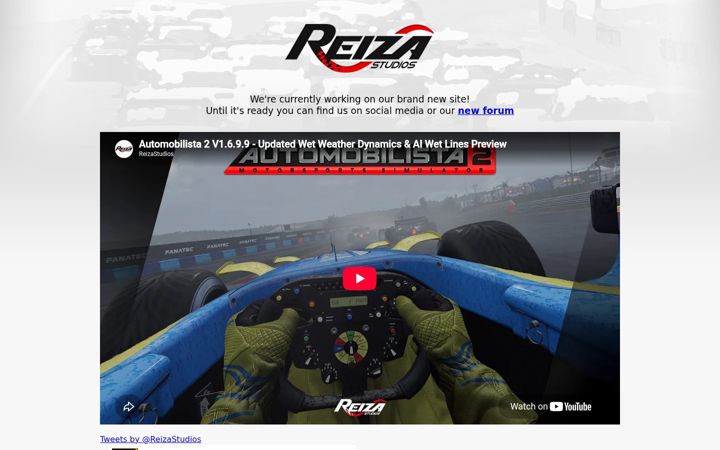 Screenshot of reizastudios.com