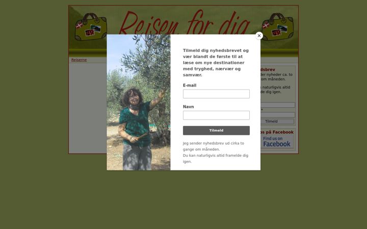 Screenshot of rejsenfordig.dk