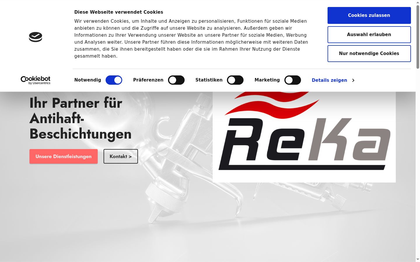 Screenshot tal-banner tal-kunsens muri qabel kwalunkwe interazzjoni