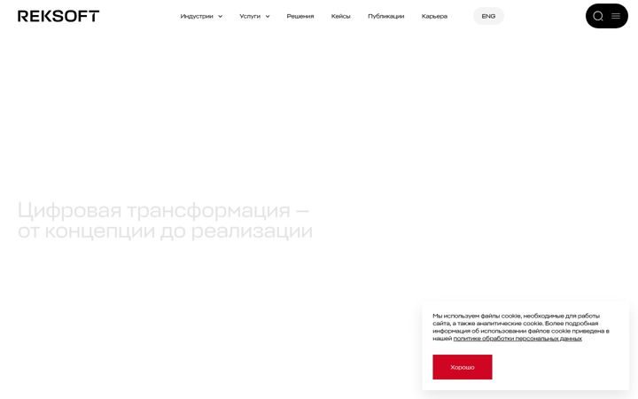Screenshot of reksoft.ru
