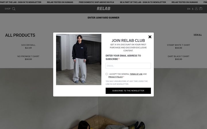 Zrzut ekranu relab.store