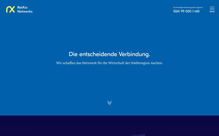 Screenshot of relaix.net