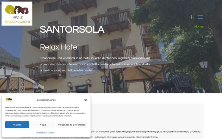 Ekrano kopija relaxhoteltrentino.it