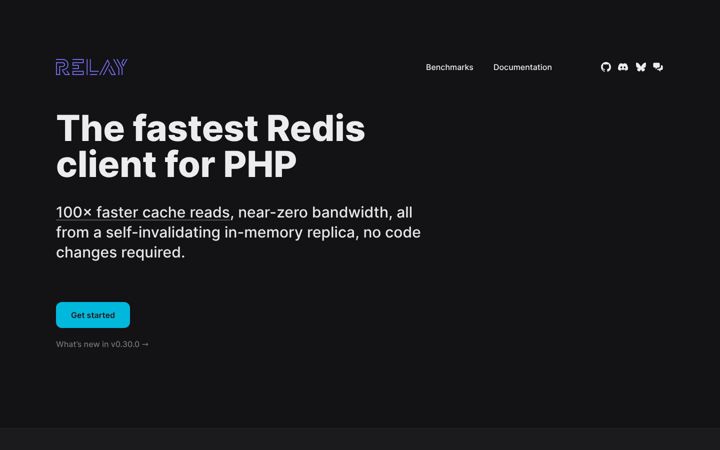 Screenshot of relay.so