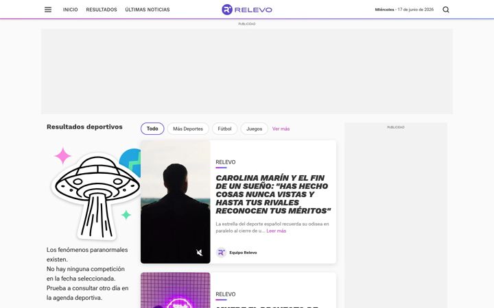 Screenshot of relevo.com