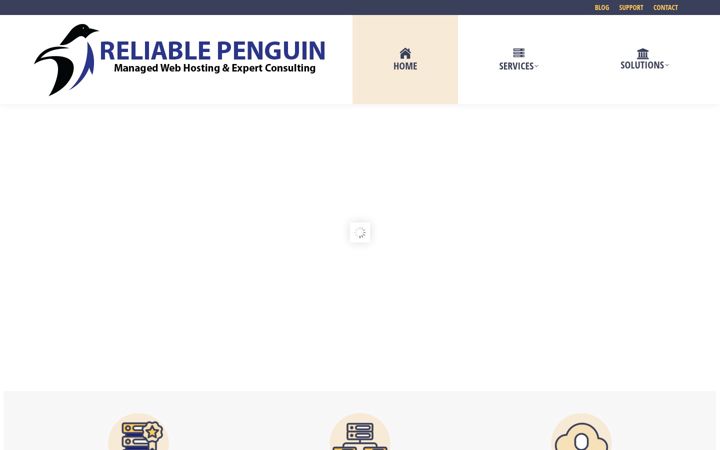 Screenshot of reliablepenguin.com