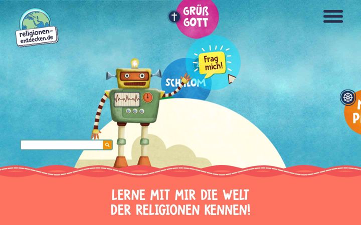 Screenshot of religionen-entdecken.de