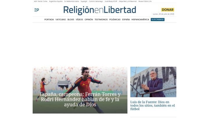 Screenshot of religionenlibertad.com