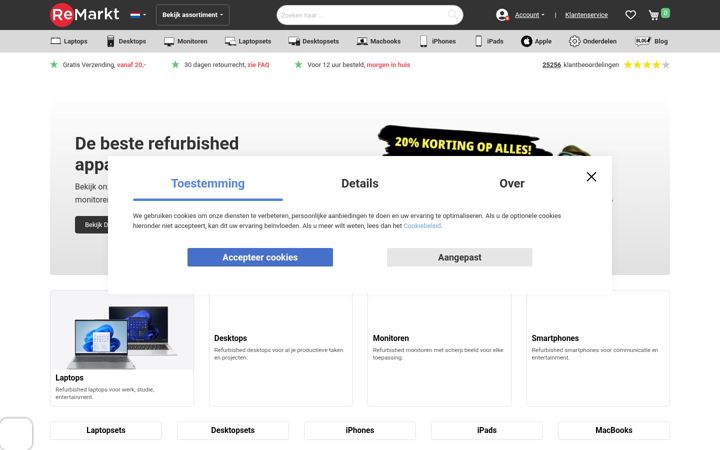 Screenshot of remarkt.nl