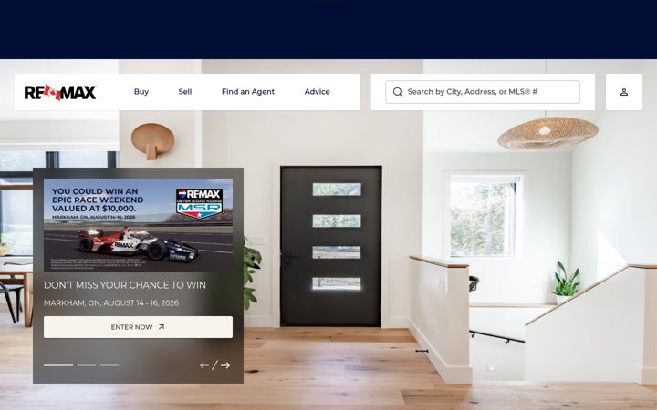 Captura de pantalla de remax.ca