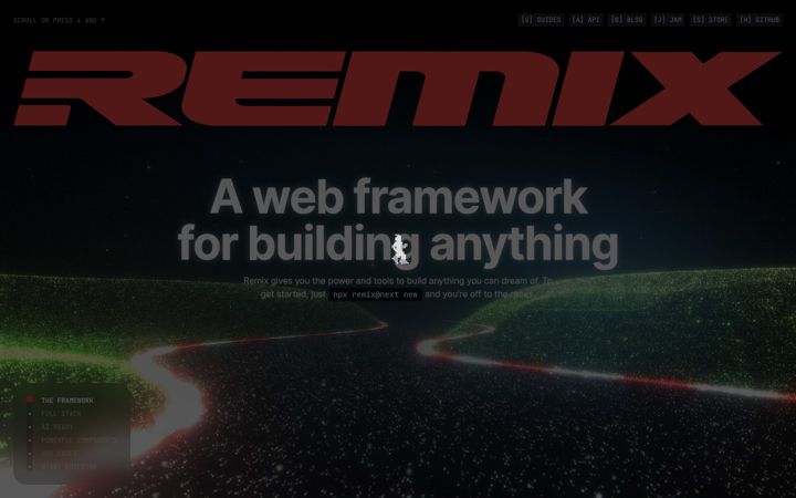 Screenshot of remix.run
