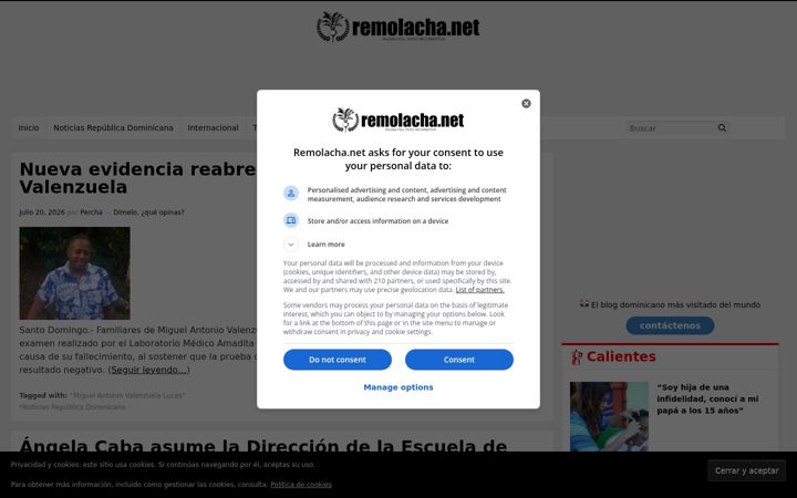 Screenshot of remolacha.net