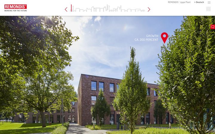 Ekrānuzņēmums no remondis-lippe-plant.com
