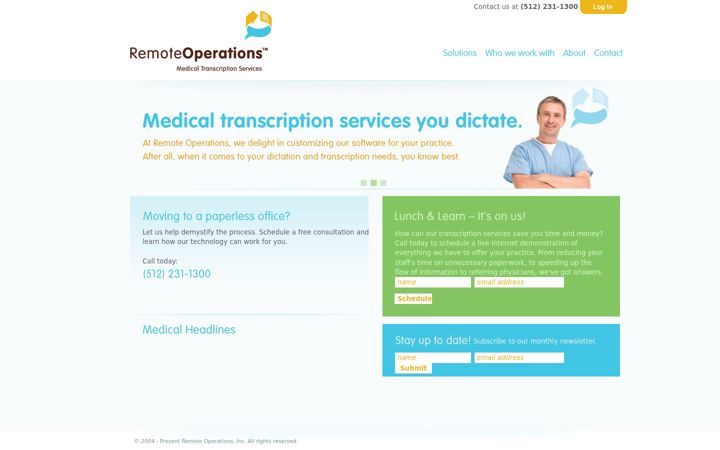 Screenshot of remoteop.com
