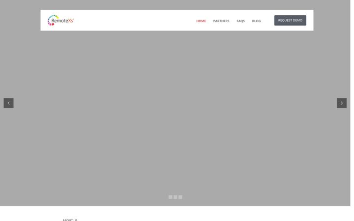 Screenshot von remotexs.co