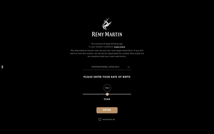 Screenshot of remymartin.com