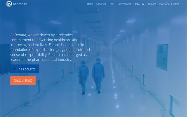 Screenshot of renata-ltd.com