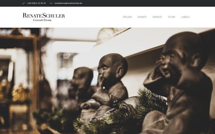 Skjámynd af renateschuler.de