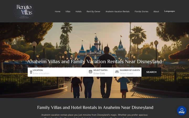 Screenshot of renatovillas.com