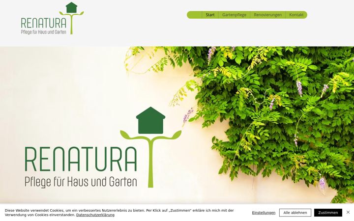 Screenshot of renatura-muenster.de