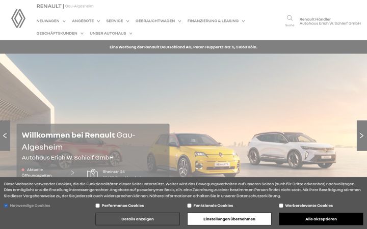 Screenshot ta' renault-schleif-gaualgesheim.de