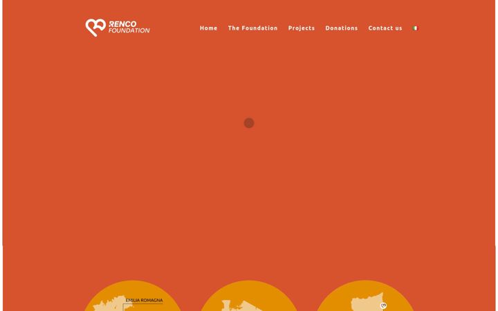 Screenshot of rencofoundation.org