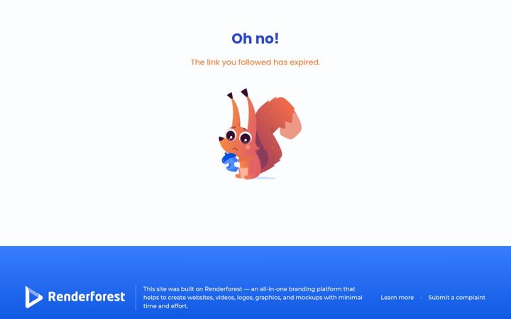 Screenshot of renderforestsites.com