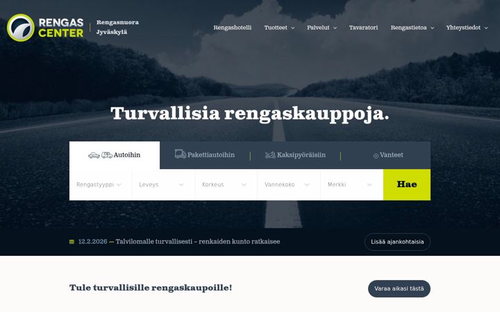 Screenshot of rengasnuora.fi