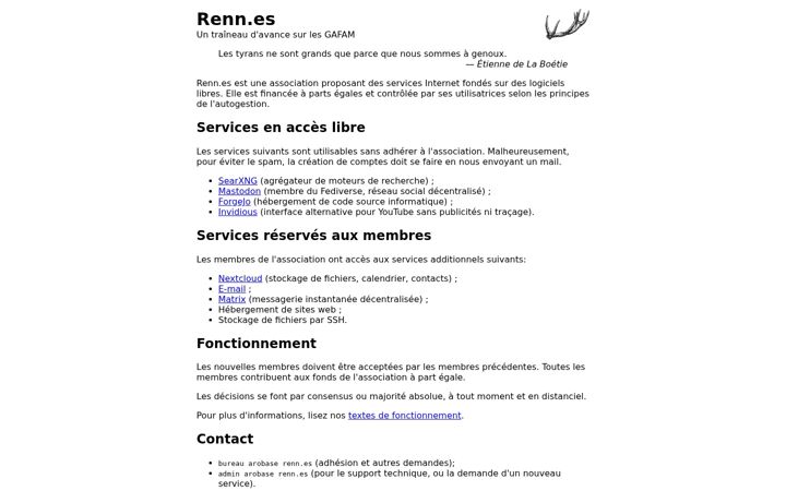 Screenshot of renn.es